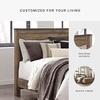 image:imageSignature Design by Ashley Twin Panel Headboard Only Brown TrinellQueen