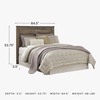 image:imageSignature Design by Ashley Twin Panel Headboard Only Brown TrinellQueen