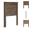 image:imageSignature Design by Ashley Twin Panel Headboard Only Brown TrinellTwin
