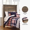 image:imageSignature Design by Ashley Twin Panel Headboard Only Brown TrinellTwin