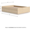 image:imageSignature Design by Ashley Twin Platform Bed Frame NaturalLight Brown