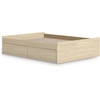 image:imageSignature Design by Ashley Twin Platform Bed Frame NaturalLight Brown