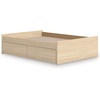image:imageSignature Design by Ashley Twin Platform Bed Frame NaturalLight Brown