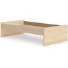image:imageSignature Design by Ashley Twin Platform Bed Frame NaturalLight Brown
