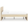image:imageSignature Design by Ashley Twin Platform Bed Frame NaturalLight Brown
