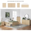 image:imageSignature Design by Ashley Twin Platform Bed Frame NaturalLight Brown
