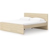 image:imageSignature Design by Ashley Twin Platform Bed Frame NaturalLight Brown