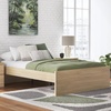 image:imageSignature Design by Ashley Twin Platform Bed Frame NaturalLight Brown