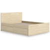 image:imageSignature Design by Ashley Twin Platform Bed Frame NaturalLight Brown