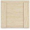 image:imageSignature Design by Ashley Twin Platform Bed Frame NaturalLight Brown