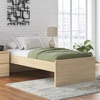 image:imageSignature Design by Ashley Twin Platform Bed Frame NaturalLight Brown