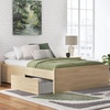 image:imageSignature Design by Ashley Twin Platform Bed Frame NaturalLight Brown