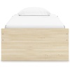 image:imageSignature Design by Ashley Twin Platform Bed Frame NaturalLight Brown
