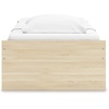 image:imageSignature Design by Ashley Twin Platform Bed Frame NaturalLight Brown