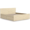 image:imageSignature Design by Ashley Twin Platform Bed Frame NaturalLight Brown