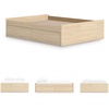 image:imageSignature Design by Ashley Twin Platform Bed Frame NaturalLight Brown