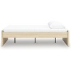 image:imageSignature Design by Ashley Twin Platform Bed Frame NaturalLight Brown