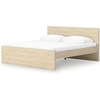 image:imageSignature Design by Ashley Twin Platform Bed Frame NaturalLight Brown