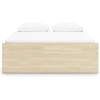image:imageSignature Design by Ashley Twin Platform Bed Frame NaturalLight Brown
