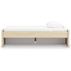 image:imageSignature Design by Ashley Twin Platform Bed Frame NaturalLight Brown