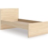 image:imageSignature Design by Ashley Twin Platform Bed Frame NaturalLight Brown