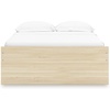 image:imageSignature Design by Ashley Twin Platform Bed Frame NaturalLight Brown