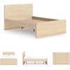 image:imageSignature Design by Ashley Twin Platform Bed Frame NaturalLight Brown