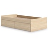 image:imageSignature Design by Ashley Twin Platform Bed Frame NaturalLight Brown