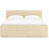 image:imageSignature Design by Ashley Twin Platform Bed Frame NaturalLight Brown