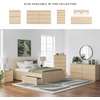 image:imageSignature Design by Ashley Twin Platform Bed Frame NaturalLight Brown