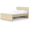 image:imageSignature Design by Ashley Twin Platform Bed Frame NaturalLight Brown