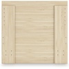 image:imageSignature Design by Ashley Twin Platform Bed Frame NaturalLight Brown