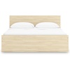image:imageSignature Design by Ashley Twin Platform Bed Frame NaturalLight Brown