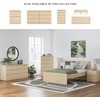 image:imageSignature Design by Ashley Twin Platform Bed Frame NaturalLight Brown