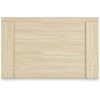 image:imageSignature Design by Ashley Twin Platform Bed Frame NaturalLight Brown