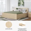 image:imageSignature Design by Ashley Twin Platform Bed Frame NaturalLight Brown