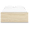 image:imageSignature Design by Ashley Twin Platform Bed Frame NaturalLight Brown