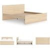 image:imageSignature Design by Ashley Twin Platform Bed Frame NaturalLight Brown