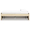 image:imageSignature Design by Ashley Twin Platform Bed Frame NaturalNatural