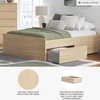 image:imageSignature Design by Ashley Twin Platform Bed Frame NaturalNatural