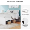 image:imageSignature Design by Ashley Twin Platform Bed Frame NaturalWhite