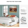 image:imageSignature Design by Ashley Twin Platform Bed Frame NaturalWhite