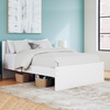image:imageSignature Design by Ashley Twin Platform Bed Frame NaturalWhite