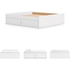 image:imageSignature Design by Ashley Twin Platform Bed Frame NaturalWhite