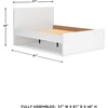 image:imageSignature Design by Ashley Twin Platform Bed Frame NaturalWhite