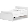 image:imageSignature Design by Ashley Twin Platform Bed Frame NaturalWhite