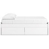image:imageSignature Design by Ashley Twin Platform Bed Frame NaturalWhite