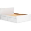 image:imageSignature Design by Ashley Twin Platform Bed Frame NaturalWhite