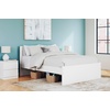 image:imageSignature Design by Ashley Twin Platform Bed Frame NaturalWhite
