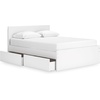 image:imageSignature Design by Ashley Twin Platform Bed Frame NaturalWhite